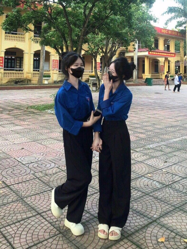 Ảnh gái xinh lớp 10 mang sự trẻ trung ngọt ngào khiến lòng say mê