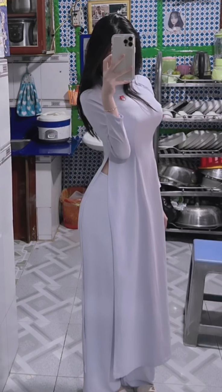 Vẻ đẹp duyên dáng tự nhiên trong ảnh gái xinh cấp 3 thật dễ mến