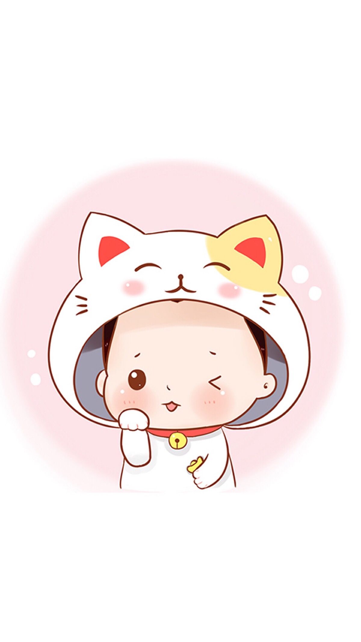 Mèo anime đang ngủ