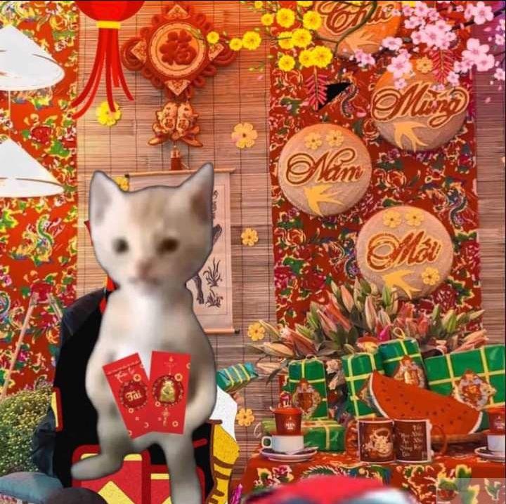 Mỗi ảnh meme Tết đều chứa đựng sự sáng tạo và niềm vui bất tận