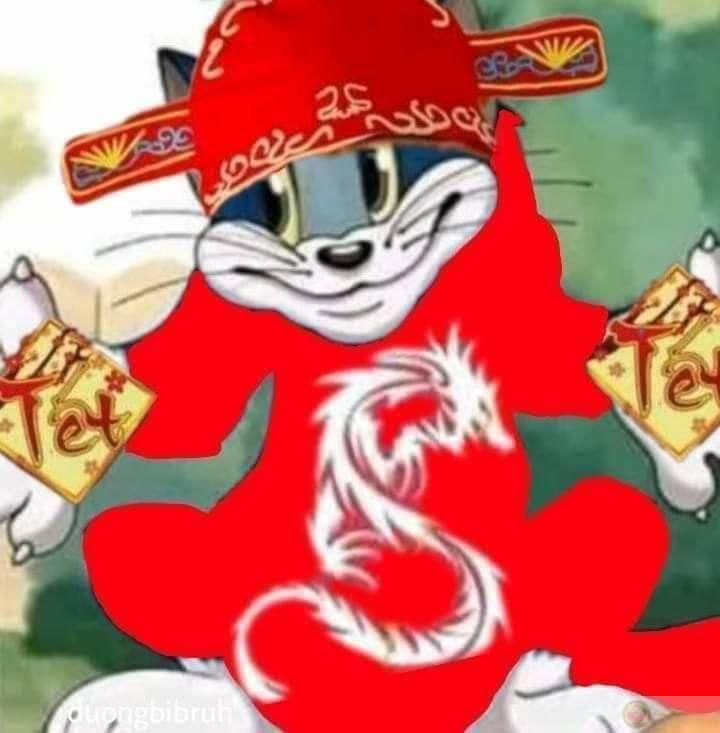 Ảnh meme Tết ngộ nghĩnh luôn khiến cộng đồng mạng bật cười thích thú