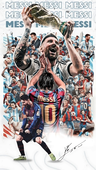 hình nền messi 3d