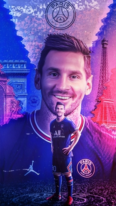 hình nền messi psg 4k cho phone