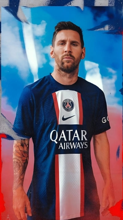 hình nền messi psg siêu ngầu