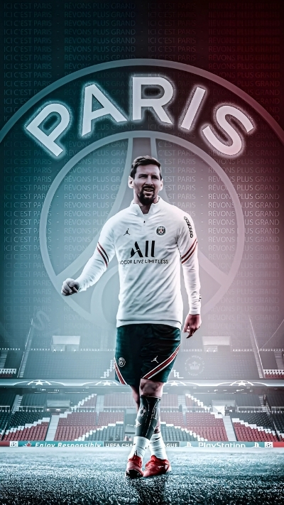 hình nền messi psg cho điện thoại