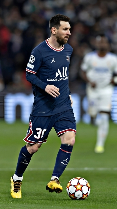 wallpaper messi psg ngầu