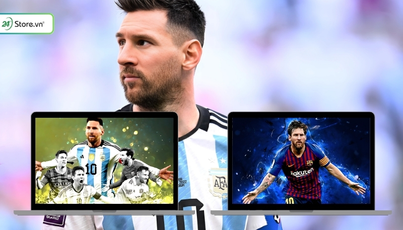 hình nền messi cho máy tính