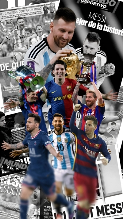 hình nền messi ký tên