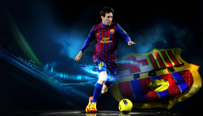 ảnh nền messi 3d chủ đề thi đấu