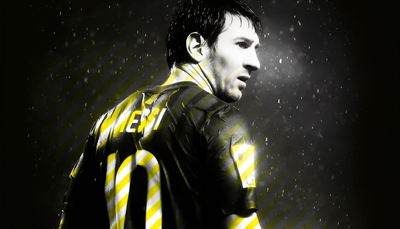 hình nền messi 3d thi đấu