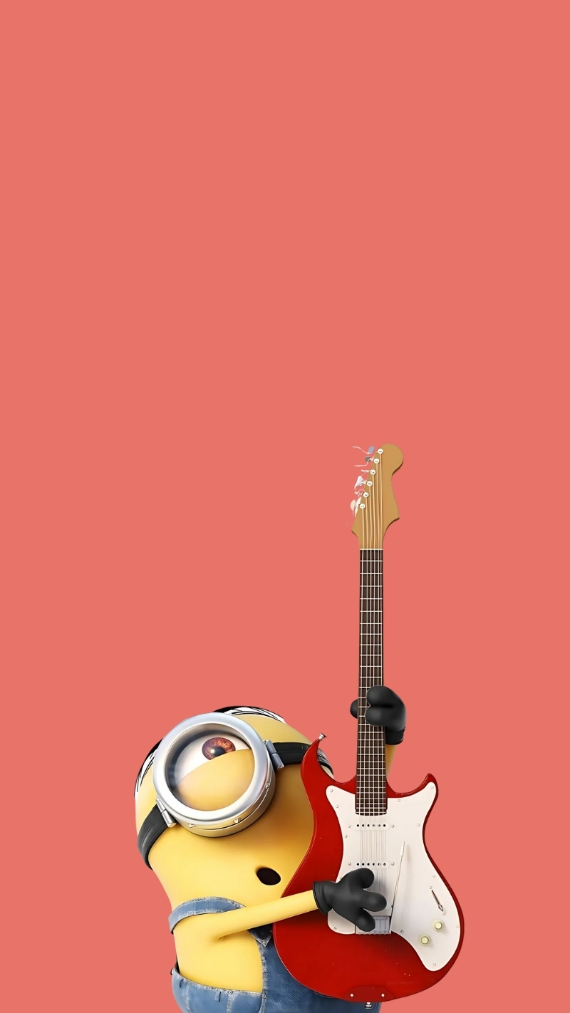 hinh minion stuart dien cuoi