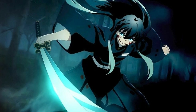 Nền Muichirou chết cảm xúc sâu lắng