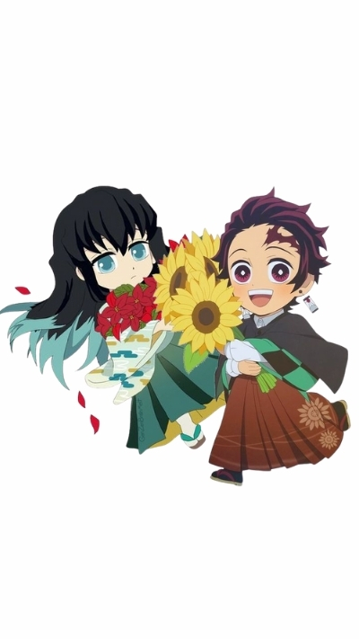 Nền Muichirou và Tanjiro dễ thương 4K