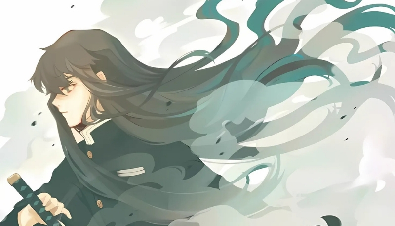 Nền Muichirou đáng yêu kích thước lớn