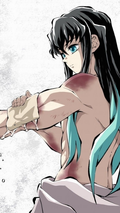 Nền Muichirou ngầu ánh nhìn lạnh giá