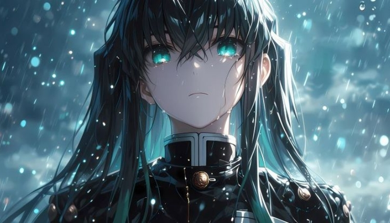 Nền Muichirou ngầu chiến đấu mạnh mẽ