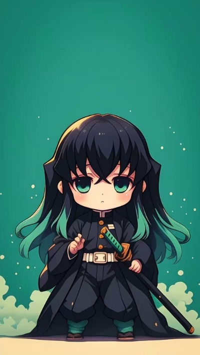 Ảnh Muichirou chibi dễ thương 4K