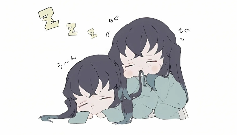 Nền Muichirou chibi siêu cute cho PC