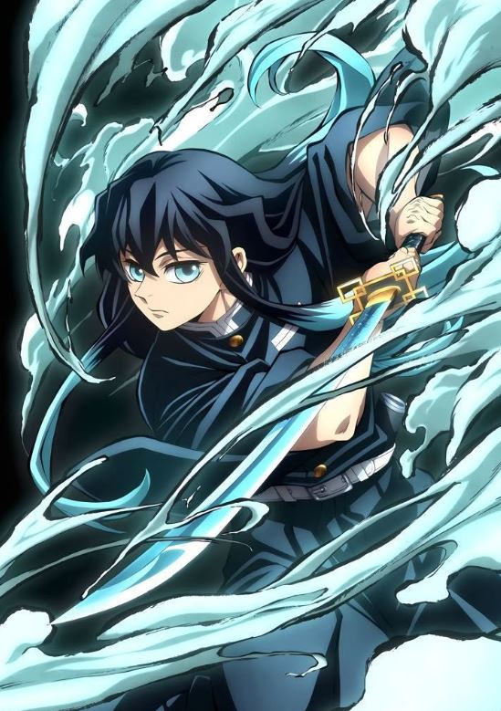 Muichirou trong tư thế phòng thủ kiên cường