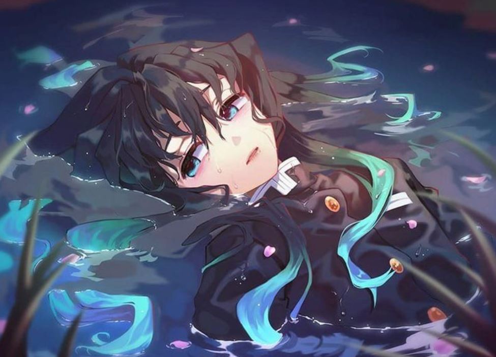 Ánh mắt quyết tâm của Muichirou