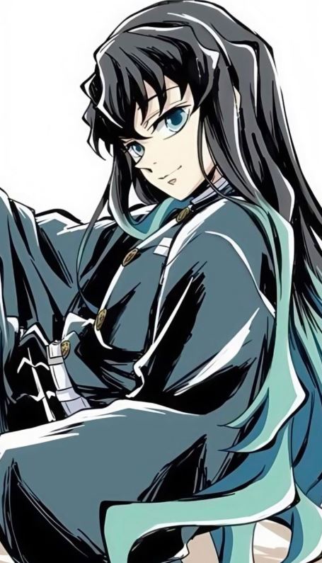 Muichirou ngầu lòi trong tạo hình manga ấn tượng