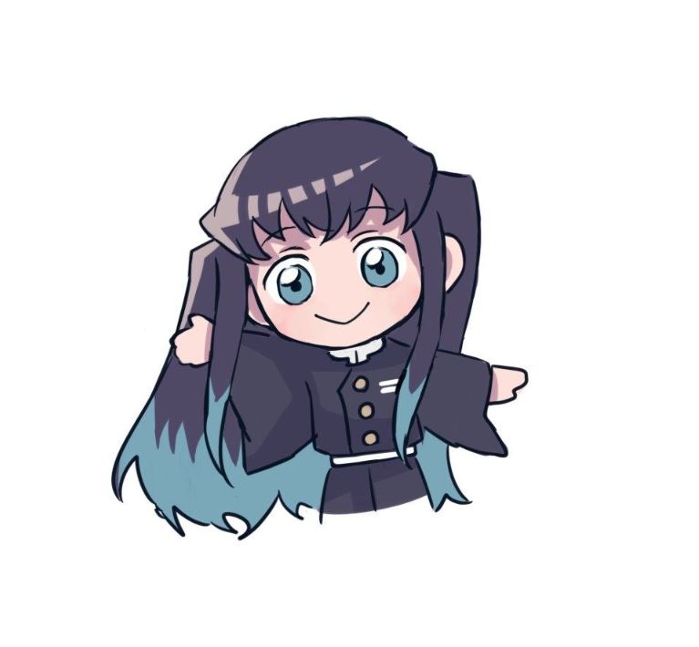 Muichirou dang tay chào hỏi