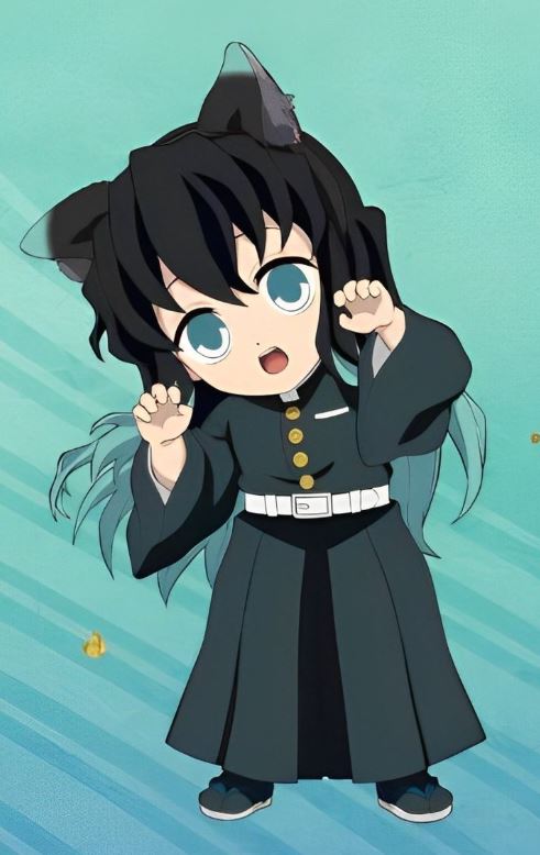 Muichirou dễ thương trong tạo hình mèo