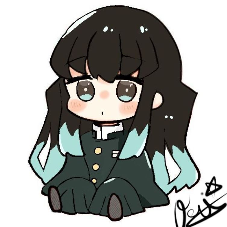 Muichirou ngồi im lặng suy tư