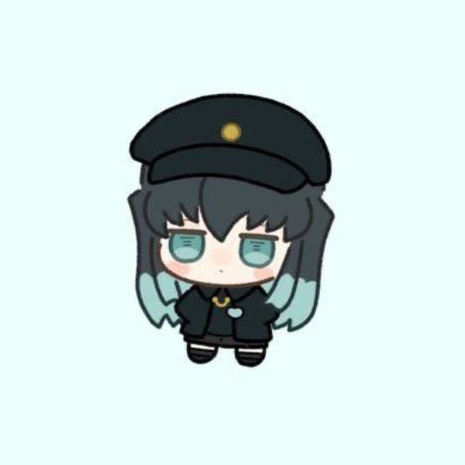 Muichirou mặc đồng phục ngầu