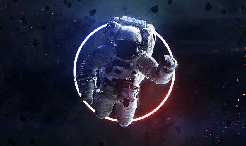 Tải ảnh nền chill phi hành gia