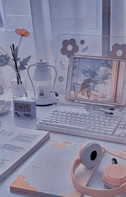 Hình nền chill học tập