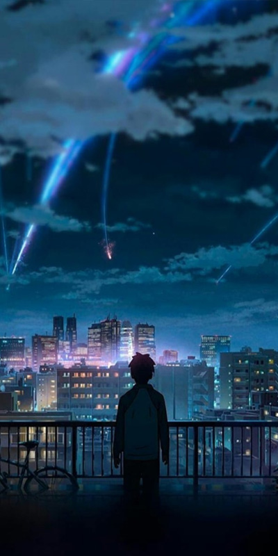 Hình nền điện thoại buồn Your Name