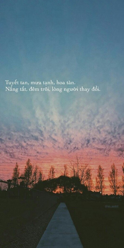 Hình nền điện thoại buồn cô đơn