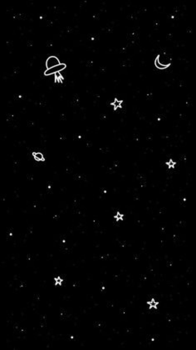 Hình nền điện thoại đẹp màu đen 3D