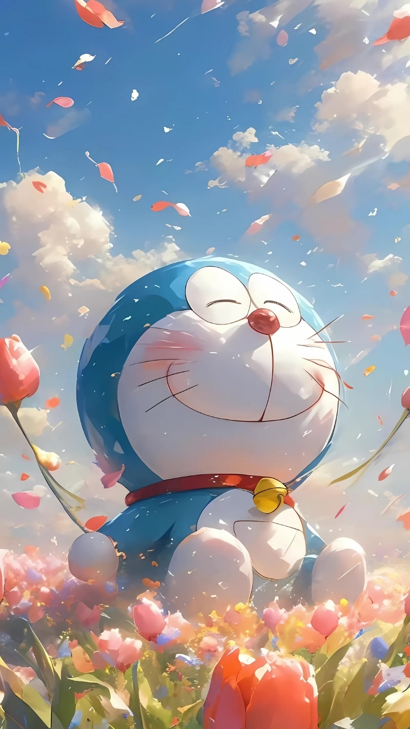 Hình nền điện thoại Doremon cute