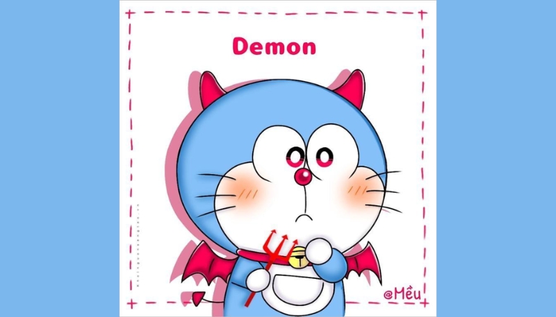 Hình nền máy tính Doremon cute