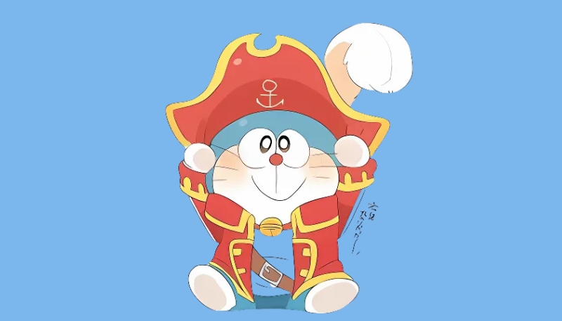 Hình nền Doremon cho iPad