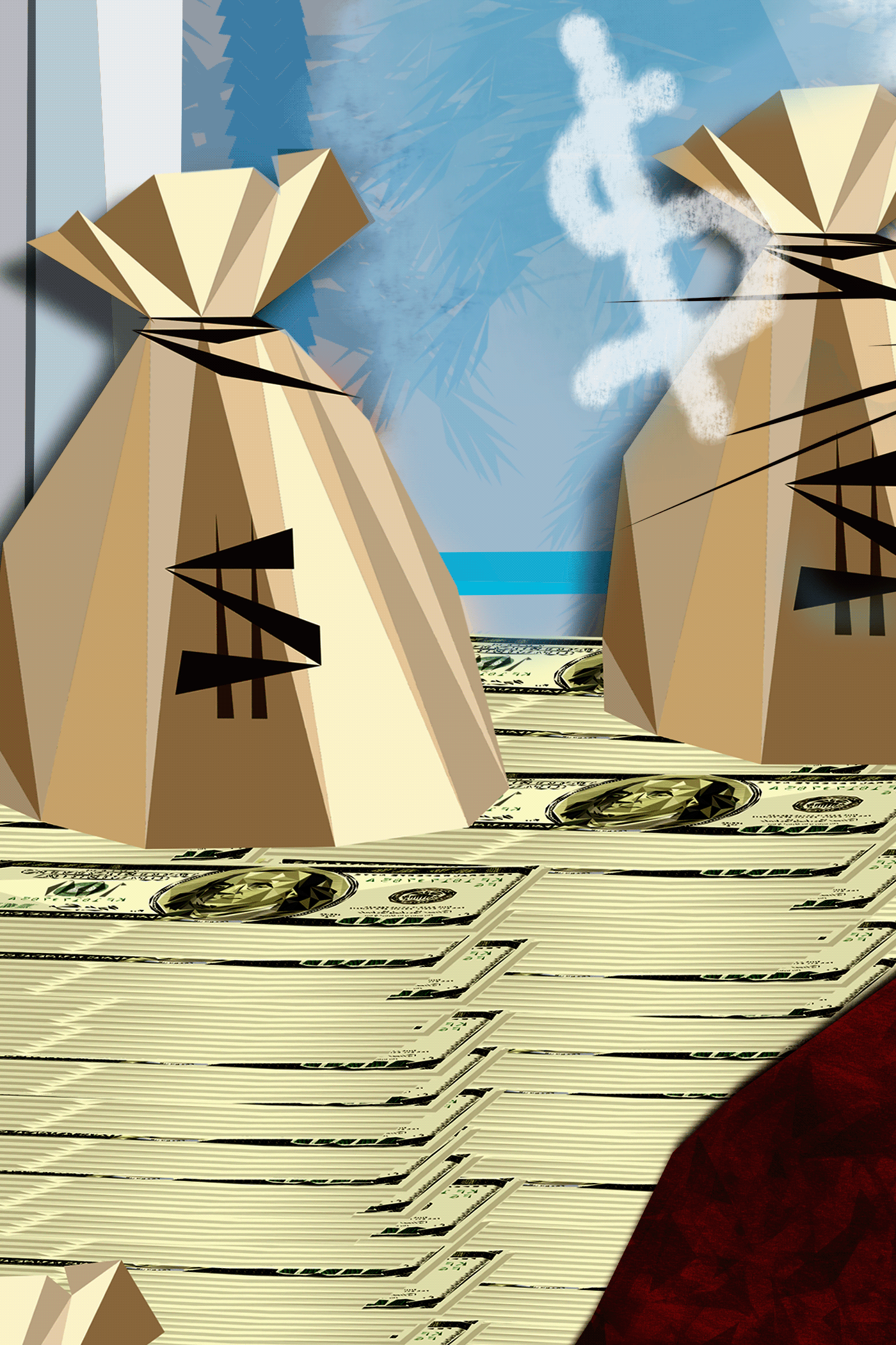 hình nền may mắn tài lộc