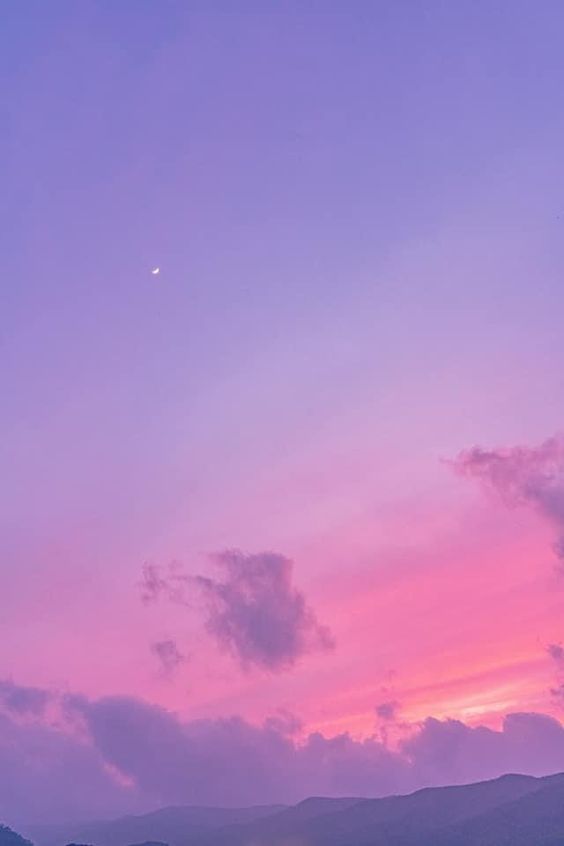 hình nền bầu trời màu tím