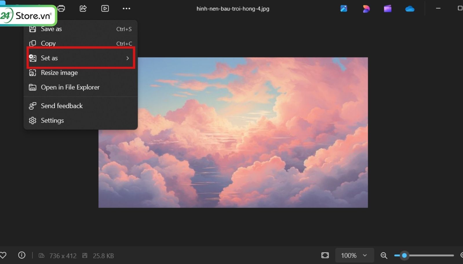hình nền bầu trời hồng
