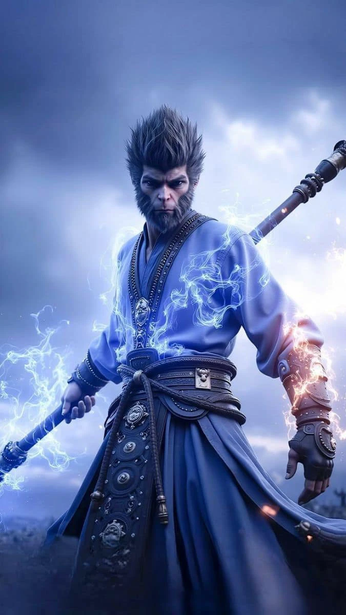 Hình nền Tôn Ngộ Không ngầu 8K