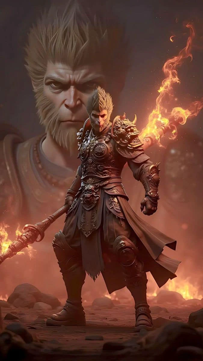 Hình nền Tôn Ngộ Không 4K cho điện thoại FULL HD