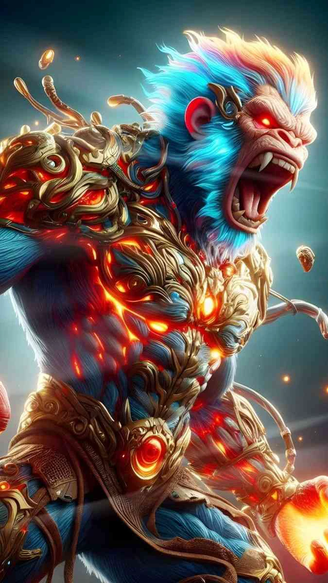 Hình nền Tôn Ngộ Không đẹp 4K 3D