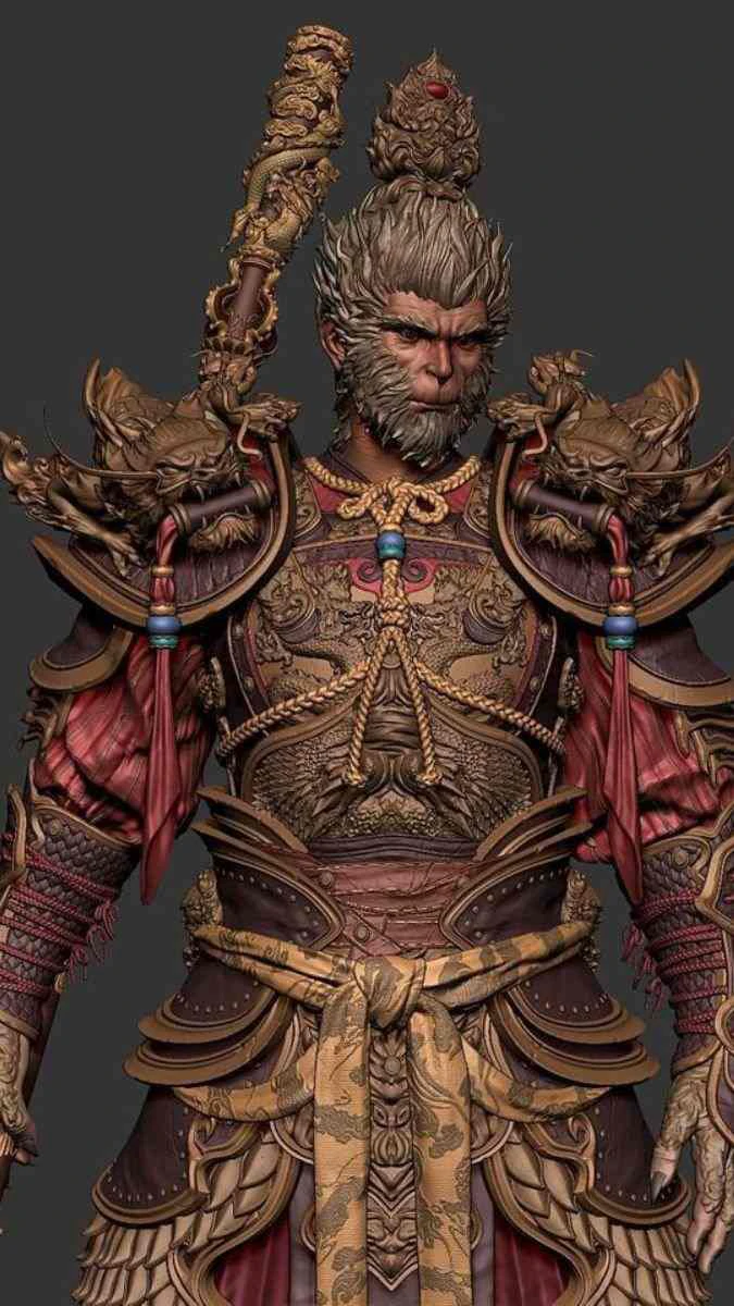 Hình nền Tôn Ngộ Không đẹp 4K ấn tượng