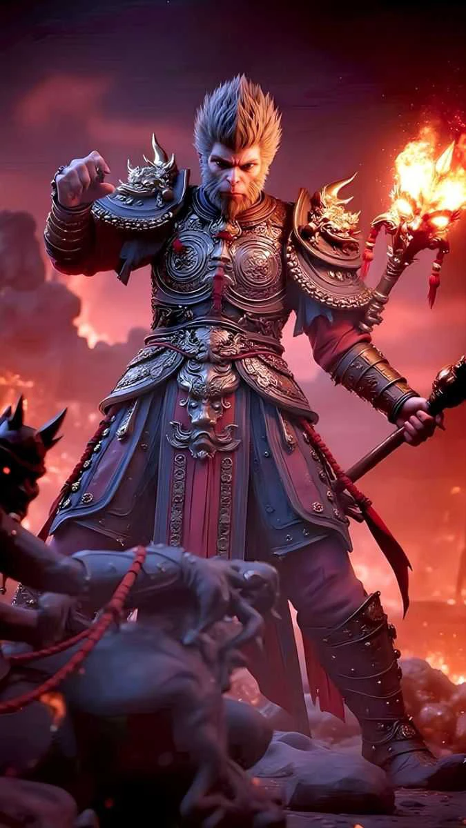 Hình nền Tôn Ngộ Không đẹp 4K mới ấn tượng