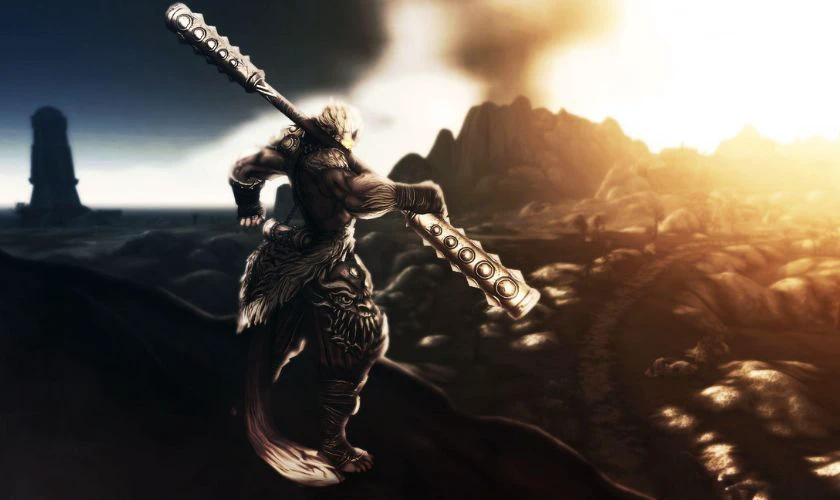 Hình nền máy tính Tôn Ngộ Không 8k