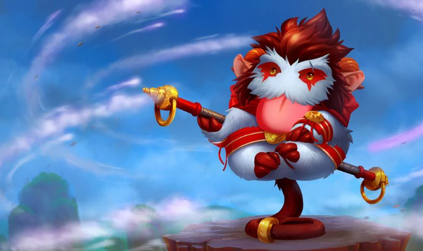 Hình nền Tôn Ngộ Không cute đáng yêu