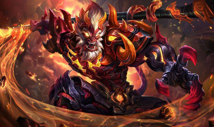 Hình nền Tôn Ngộ Không Liên Quân hỏa