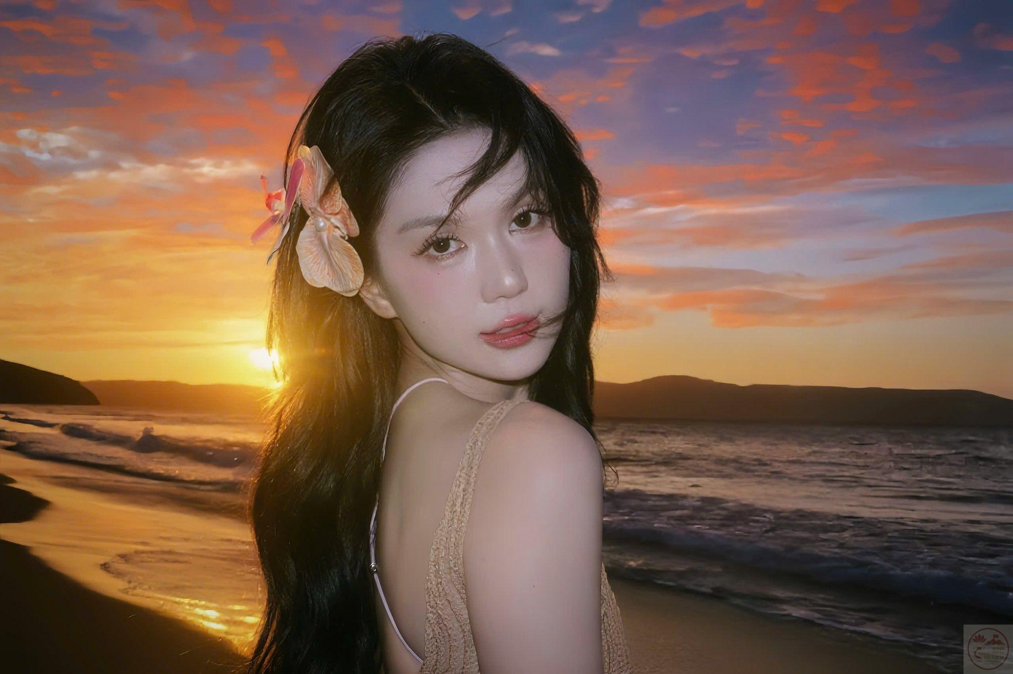 Ngọc Trinh được khen ngợi khi thể hiện sự vui vẻ trong ảnh đời thường