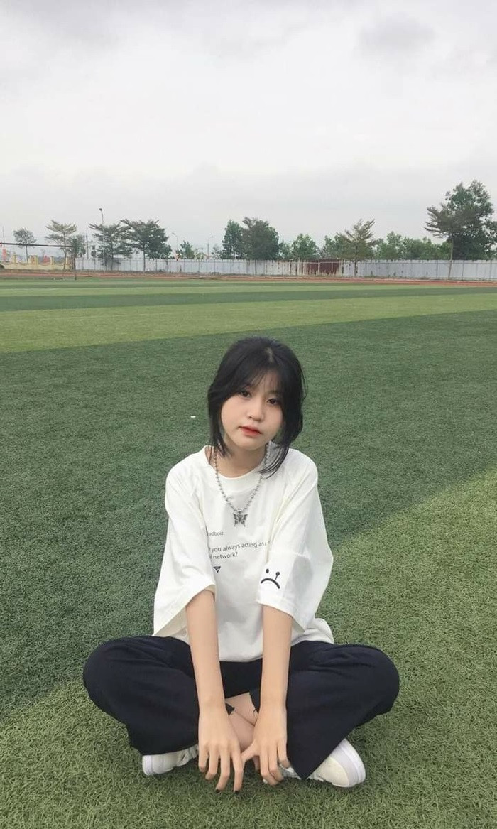 Nét ngây thơ, đáng yêu của gái xinh K10